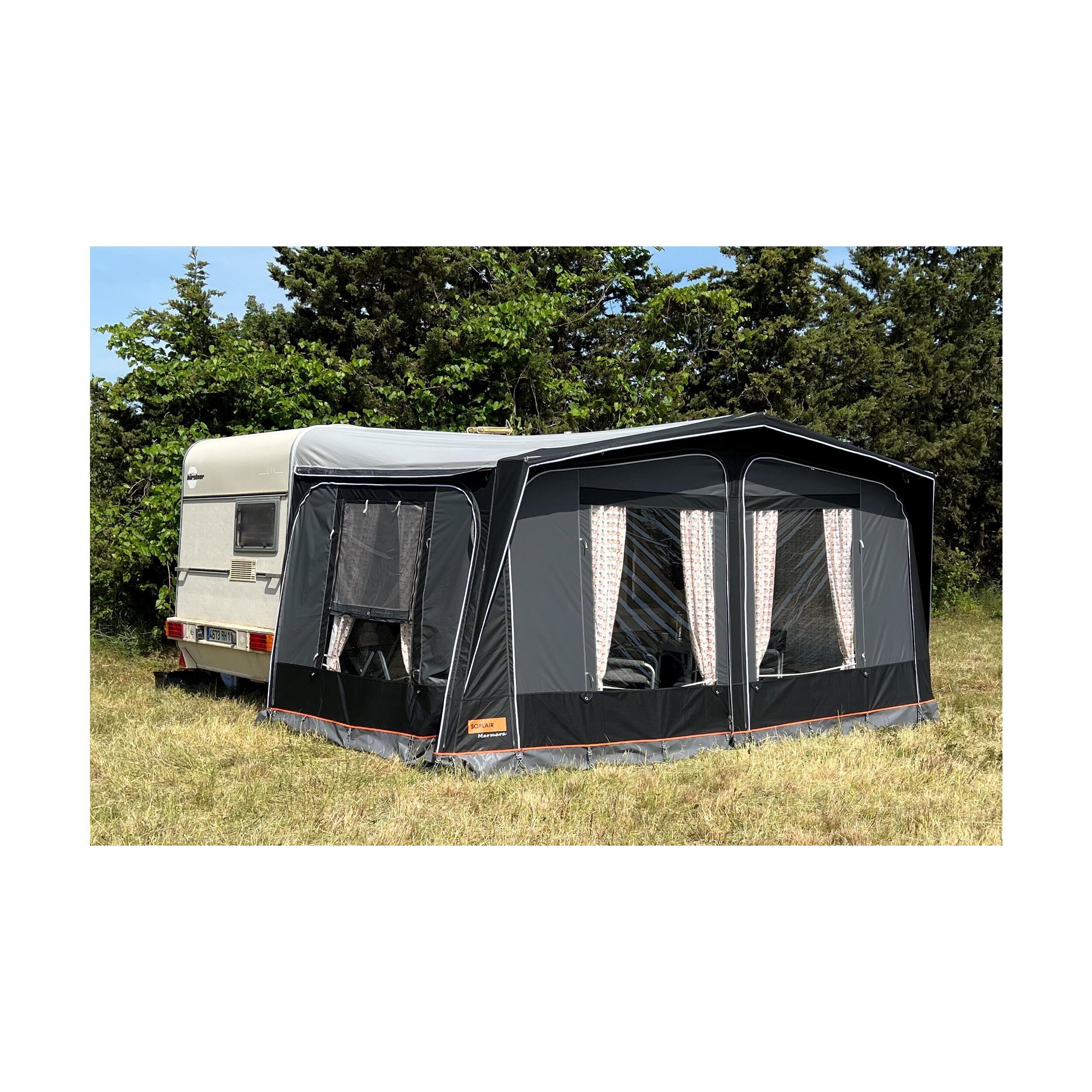 Auvent traditionnel pour caravane Marmara