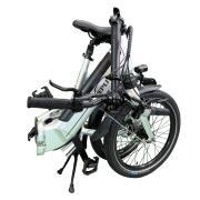 Vélo à assistance électrique pliant Muzy 20 pouces : Gris 14Ah