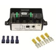 Coupleur séparateur pour batteries : Modèle : 2 batteries 3 sorties