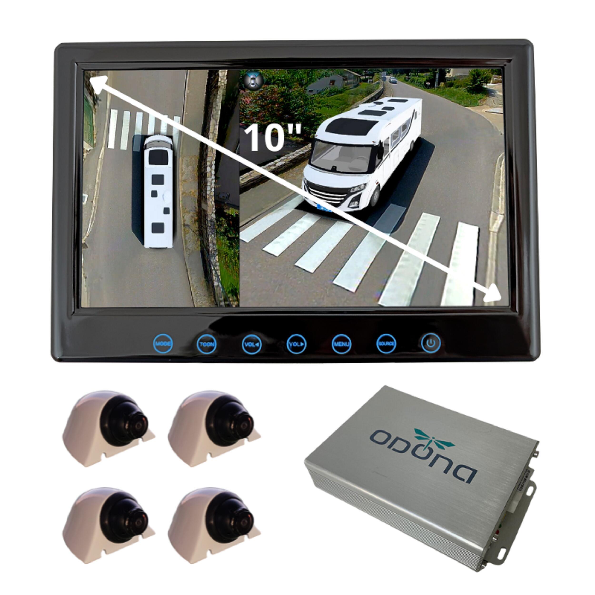 Caméra 360° Drone View pour camping-car