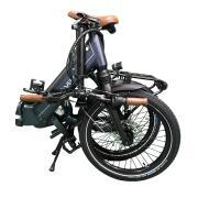 Vélo à assistance électrique pliant Muzy 20 pouces : Bleu 11Ah