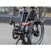 Vélo à assistance électrique pliant Folky : Noir 16Ah