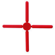 Dessous de plat repliable