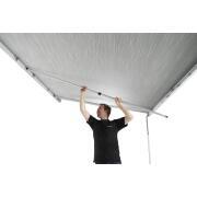 Store Omnistor 4200 : Longueur 4,5 m - Coloris : Mystic Gris avec boîtier blanc