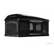 Tente de toit Maggiolina Grand tour 360° : Large X-Long coloris carbone coque Blackstorm
