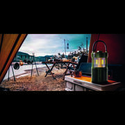 Lampe / enceinte de camping rechargeable Follow Light F1 : Verte