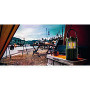 Lampe / enceinte de camping rechargeable Follow Light F1 : Noire