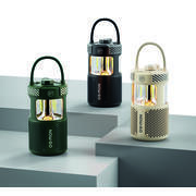 Lampe / enceinte de camping rechargeable Follow Light F1 : Noire