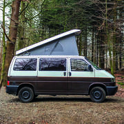 Toit relevable pour véhicule VW T4 de dimension L1 H1 avec ouverture Avant