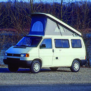 Toit relevable pour véhicule VW T4 de dimension L1 H1 avec ouverture Avant