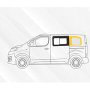 Baie Sunvan PSA Jumpy / Expert 3 / Scudo à partir de 2017 : Fixe arrière gauche (L1)