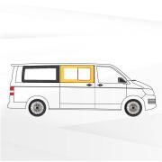Baie Sunvan Volkswagen T5/T6 : Modèle : Coulissant - Position : avant droit - Hauteur : L1/L2