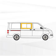 Baie Sunvan Volkswagen T5/T6 : Modèle : Coulissant - Position : avant droit - Hauteur : L1/L2