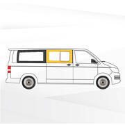 Baie Sunvan Volkswagen T5/T6 : Modèle : Coulissant - Position : avant droit - Hauteur : L1/L2