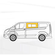 Baie Sunvan Ford Transit Custom de 2013 à 2023 : Coulissante avant gauche (L1/L2) (porte non coulissante)