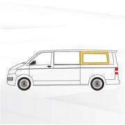 Baie Sunvan Volkswagen T5/T6 : Modèle : Fixe - Position : arrière gauche - Hauteur : L2