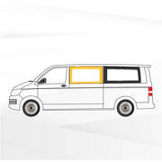 Baie Sunvan Volkswagen T5/T6 : Modèle : Fixe - Position : avant gauche - Hauteur : L2/L3