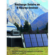 Pack Power station + sacoche + panneau solaire : Power station GS600