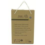 Drap housse en Lyocell : Gris 120/130 x 190 cm