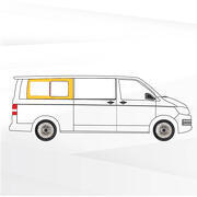 Baie Sunvan Volkswagen T5/T6 : Modèle : Coulissant - Position : arrière droit - Hauteur : L2