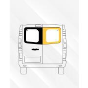 Baie Sunvan Renault Trafic 3 : Fixe porte arrière droit (L1/L2)