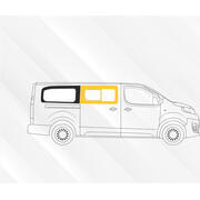 Baie Sunvan PSA Jumpy / Expert 3 / Scudo à partir de 2017 : Coulissante avant droit (L2/L3)
