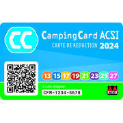 Guide CampingCard & Aires camping-cars 2024 français