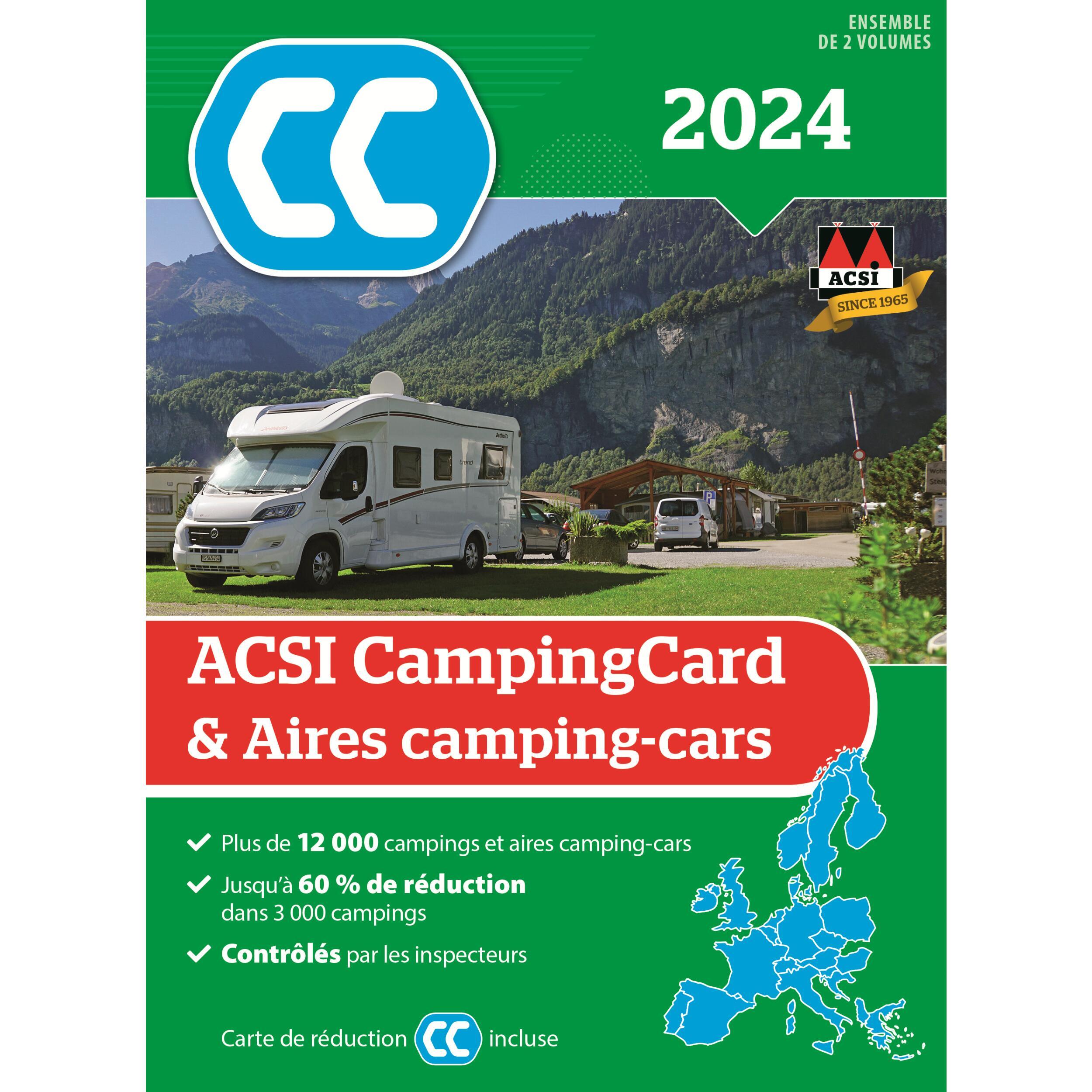 Guide CampingCard & Aires camping-cars 2024 français