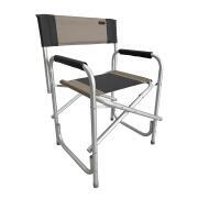 Fauteuil directeur Havana : Coloris : Beige / Gris