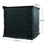 Extension pour store : latéral 250 cm coloris Noir