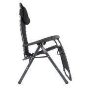 Relax Air Deluxe Gris avec repose-tête : Noir AP-232-AD