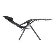 Relax Air Deluxe Gris avec repose-tête : Noir AP-232-AD