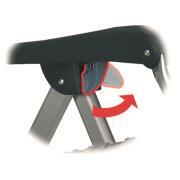 Relax Air Deluxe Gris avec repose-tête : Bleu