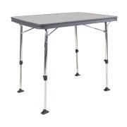 Table rectangulaire grise : AL-245 en aluminium 80 x 60 cm