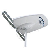 Antenne TV Directionnelle TELEPLUS 3G avec amplificateur AT412 5G et fixation Zamak, câble coaxial 5m