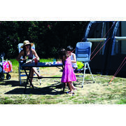 Table de camping Gap Less : Noire 6 personnes