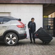 Tente pliante sur boule d'attelage Outset