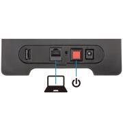 Kit Routeur WLT24EX avec bride de fixation, antenne et passe-fil