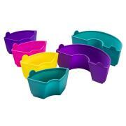 Set de six moules en silicone : - Version Maxi