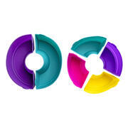 Set de six moules en silicone : - Version Maxi