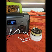 Lanterne de camping solaire magnétique rechargeable