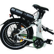 Vélo à assistance électrique pliant 20 Pouces Blanc Confort