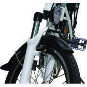 Vélo à assistance électrique pliant 20 Pouces Blanc Confort