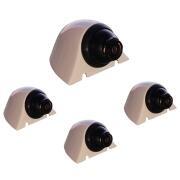 Caméra 360° Drone View pour camping-car  : Blanc avec Moniteur 7 pouces