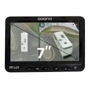 Caméra 360° Drone View pour camping-car  : Blanc avec Moniteur 7 pouces