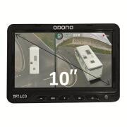 Caméra 360° Drone View pour camping-car  : Carbone avec Moniteur 10 pouces