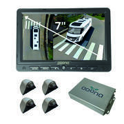 Caméra 360° Drone View pour camping-car  : Carbone avec Moniteur 7 pouces