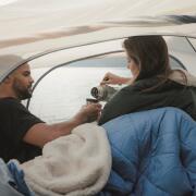 Couverture de camping CLOUDTOUCH™ : Coloris Blue Steel