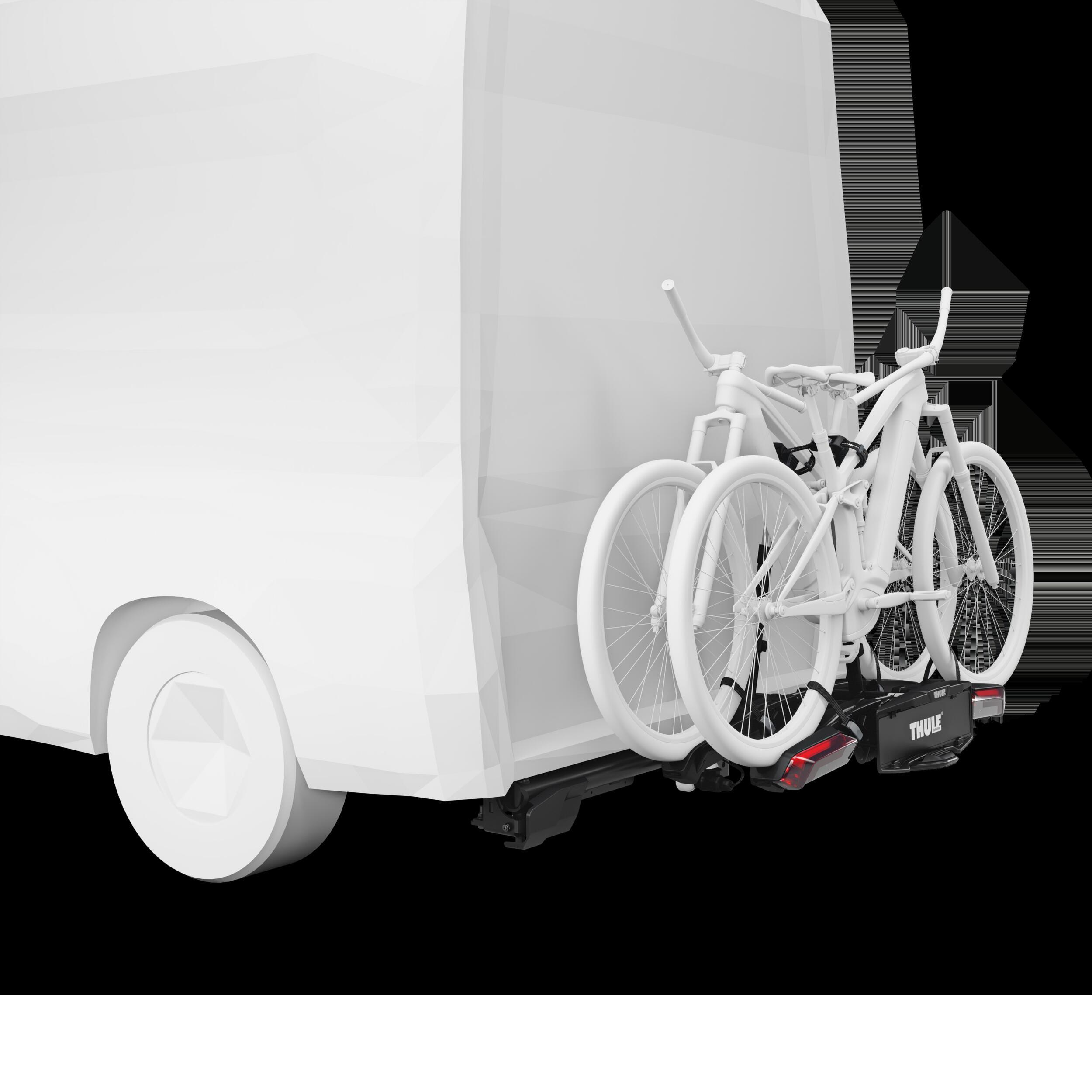 Attelage pivotant Veloswing pour porte-vélos L'attelage pivotant