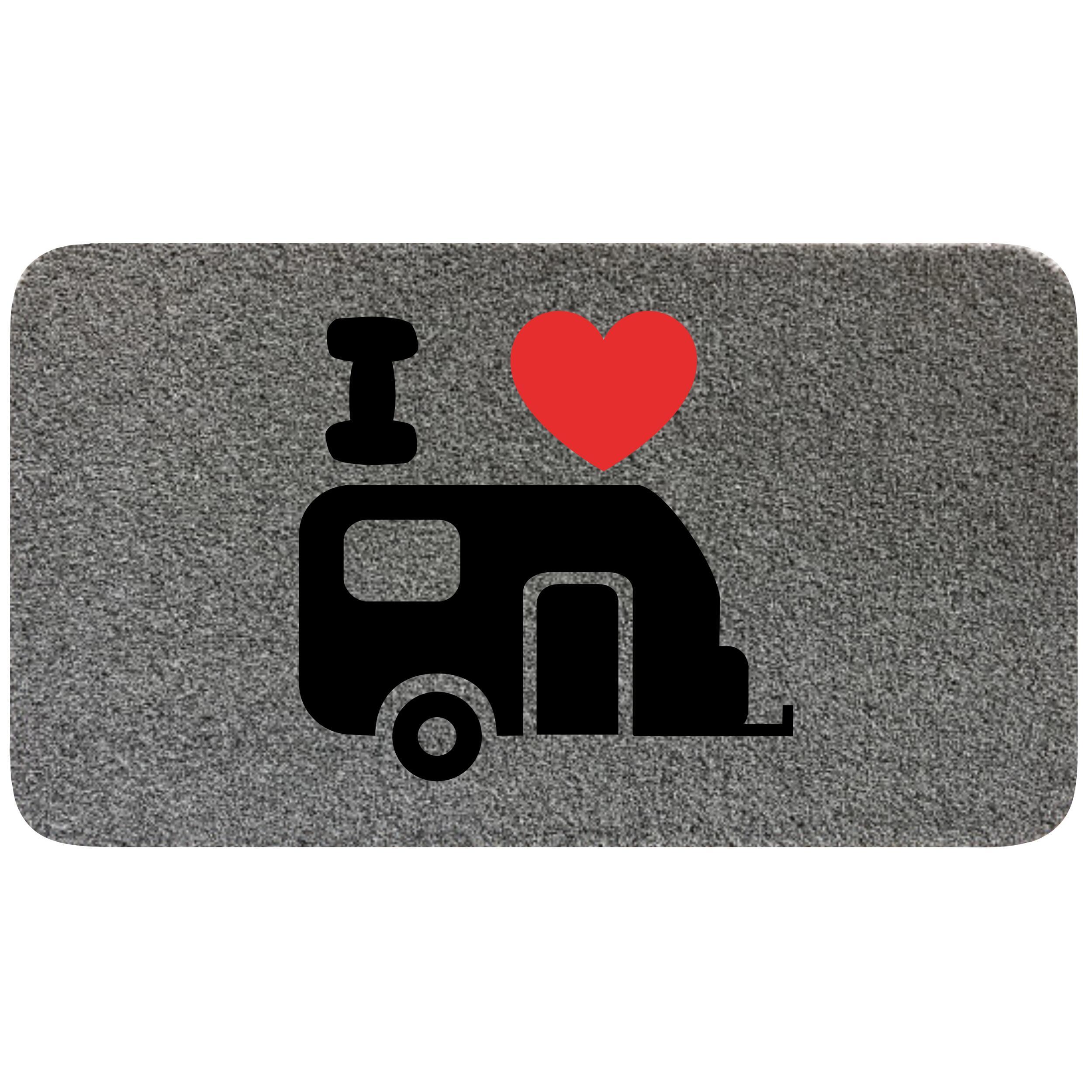 Tapis d'intérieur : Caravane Gris 40 x 60 cm